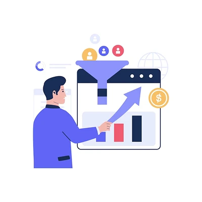 Illustration of automated email and SMS sequences